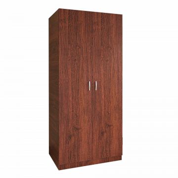 Dulap Depozitare RIO, Culoare Wenge, 175x100x50cm, Material PAL 18mm