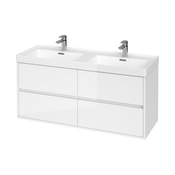 Mobilier suspendat, Cersanit, Crea, pentru lavoar, 120 cm, alb