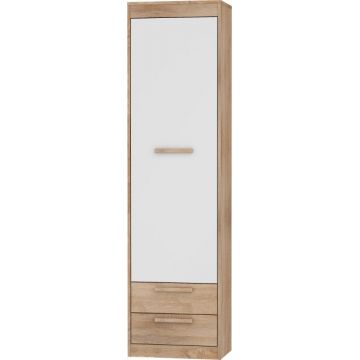 Maximus Mxs-01 Linen Cupboard S.Bright/White High Gloss&