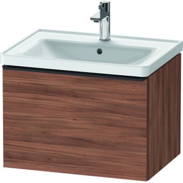 Dulap baza Duravit D-Neo cu 1 sertar pentru lavoar 65cm Natural Walnut Decor