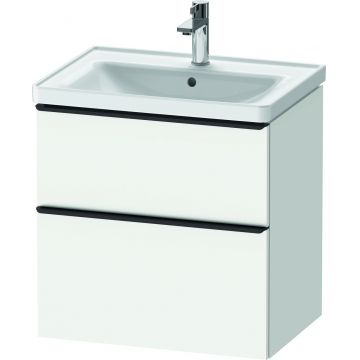 Dulap baza Duravit D-Neo cu 2 sertare pentru lavoar 65cm White Matt Decor