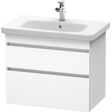 Dulap baza Duravit DuraStyle 73x44.8cm 2 sertare cu inchidere lenta alb mat