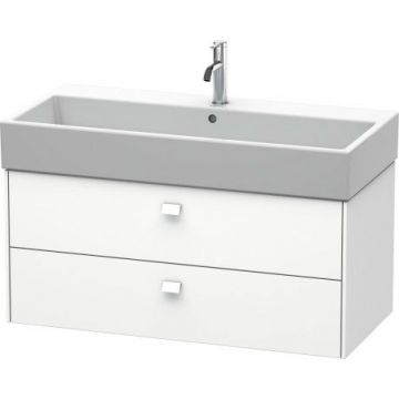 Dulap baza suspendat Duravit Brioso 984x442mm cu doua sertare alb mat