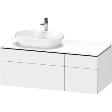 Dulap baza suspendat Duravit L-Cube 122x55cm alb mat