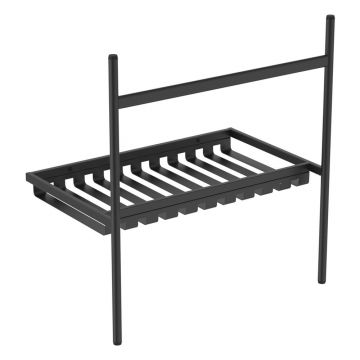 Suport pentru chiuvetă negru din metal 56x82 cm Conca – Ideal Standard