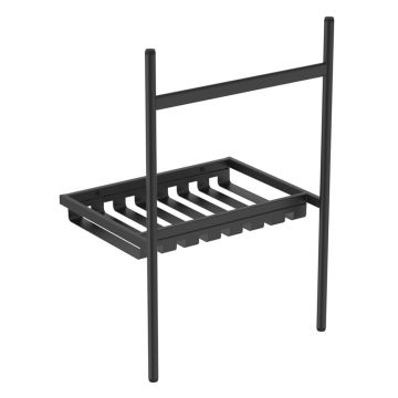 Suport pentru chiuvetă negru din metal 56x84 cm Conca – Ideal Standard