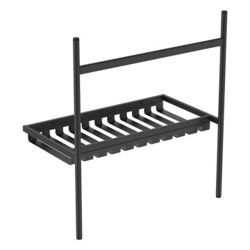 Suport pentru chiuvetă negru din metal 76x84 cm Conca – Ideal Standard