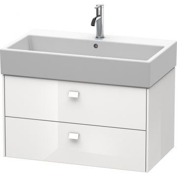 Dulap baza suspendat Duravit Brioso 784x442mm cu doua sertare alb lucios