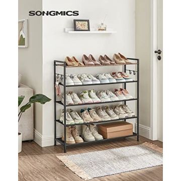 Pantofar, Songmics, Negru, 90x29x92.5 cm