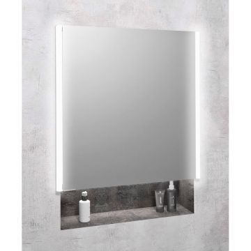 Dulap de baie gri 65x70 cm Integra – Sapho