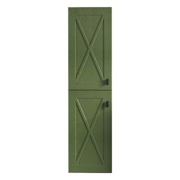 Dulap suspendat Bari 30x130 cm verde