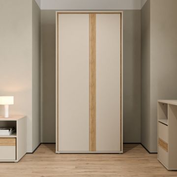 Dulap Cu 2 Usi Waxala, 91.7 Cm Dulap Cu 2 Usi Waxala, 91.7 Cm