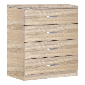 Dulap cu sertare Killian Pako World Sonoma 80x40x80 cm Dulap cu sertare Killian Pako World Sonoma 80x40x80 cm