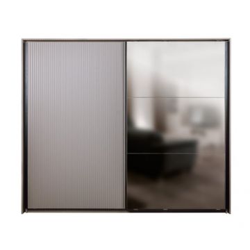 Dulap Destiny, Rama Design, 3 Despartitoare, 3 Bare Haine, 6 Polite, 5 Sertare, 250 Cm Dulap Destiny, Rama Design, 3 Despartitoare, 3 Bare Haine, 6 Polite, 5 Sertare, 250 Cm