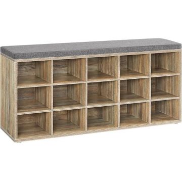 Bancuta hol cufar cu depozitare, Vasagle, Oak, 30 x 105 x 48 cm Bancuta hol cufar cu depozitare, Vasagle, Oak, 30 x 105 x 48 cm