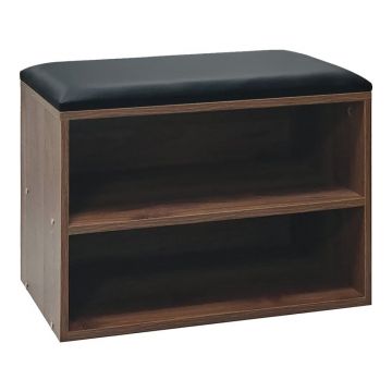 Bancuta pantofar Kiana Nuc 60x32x44 cm Bancuta pantofar Kiana Nuc 60x32x44 cm