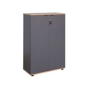 Dulap pentru birou Taker I, Pako World, Antracit, 72x34x109 cm Dulap pentru birou Taker I, Pako World, Antracit, 72x34x109 cm