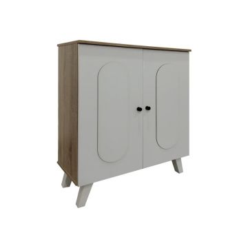 Pantofar Cathi Alb 80x34x95 cm Pantofar Cathi Alb 80x34x95 cm