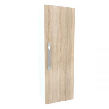 Dulap Suspendat vert. cu 1 usa cu maner front MDF Sonoma